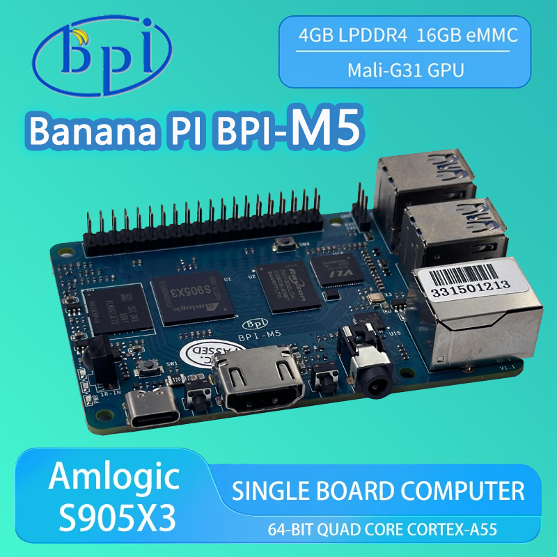 Banana Pi Bpi-M5 - Banane PI BPI-M5 4GB LPDDR4 RAM
