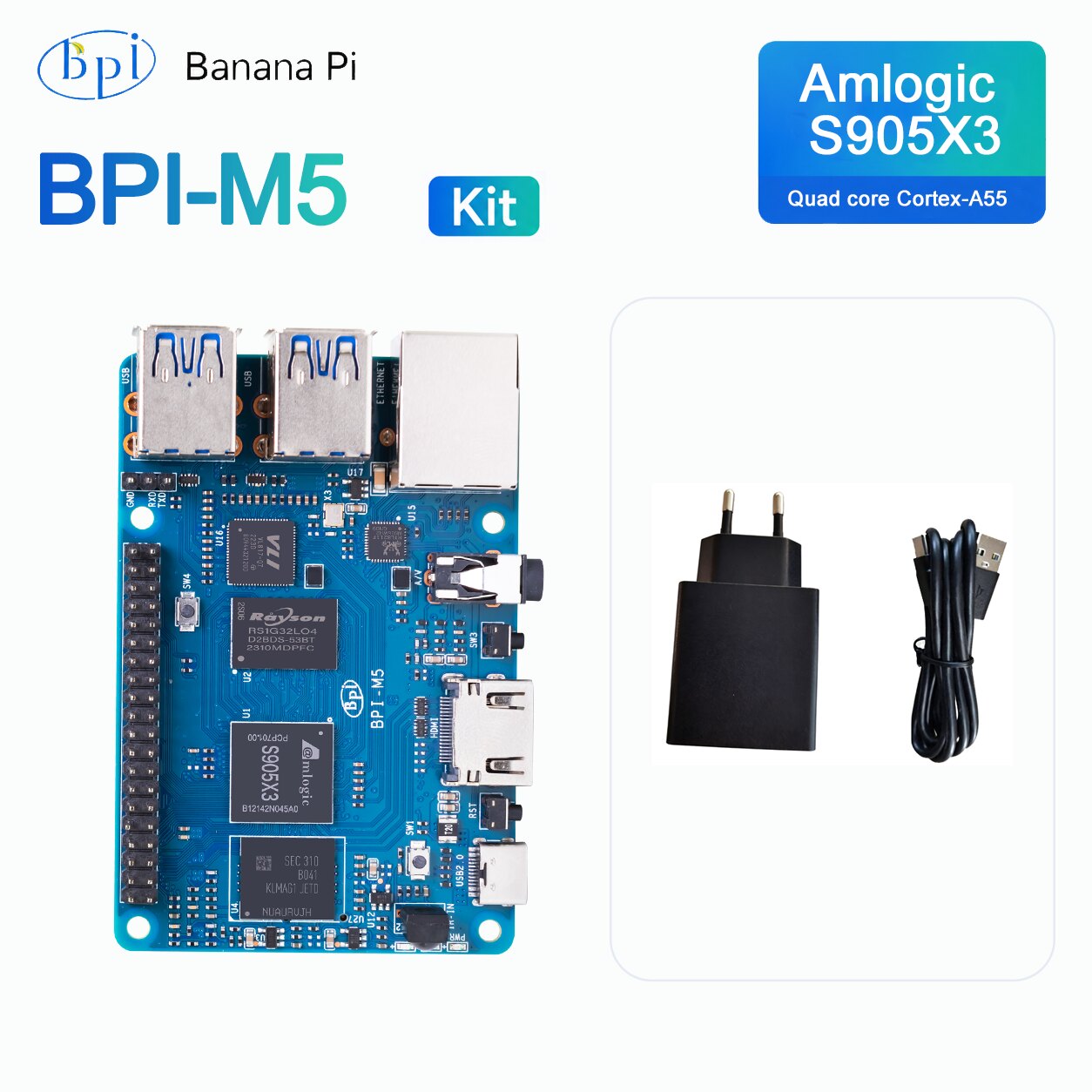 Carte de développement Banana  - Banana Pi Bpi-M5 avis et prix